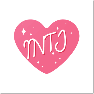 INTJ personality typography Posters and Art